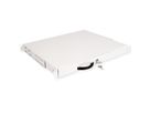 ROLINE 19-inch keyboard insert 1 U, 400 T lockable grey