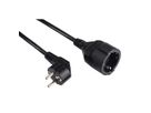 BACHMANN Extension cable, Earthing contact 230V 2m black