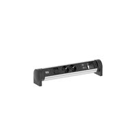 BACHMANN CYCLE Desk 2xCEE7/3 1xswitch 1xCM 1xUSB A/C 22W 0.2m GST18