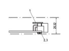 SCHROFF PCB Reinforcement, 9 U