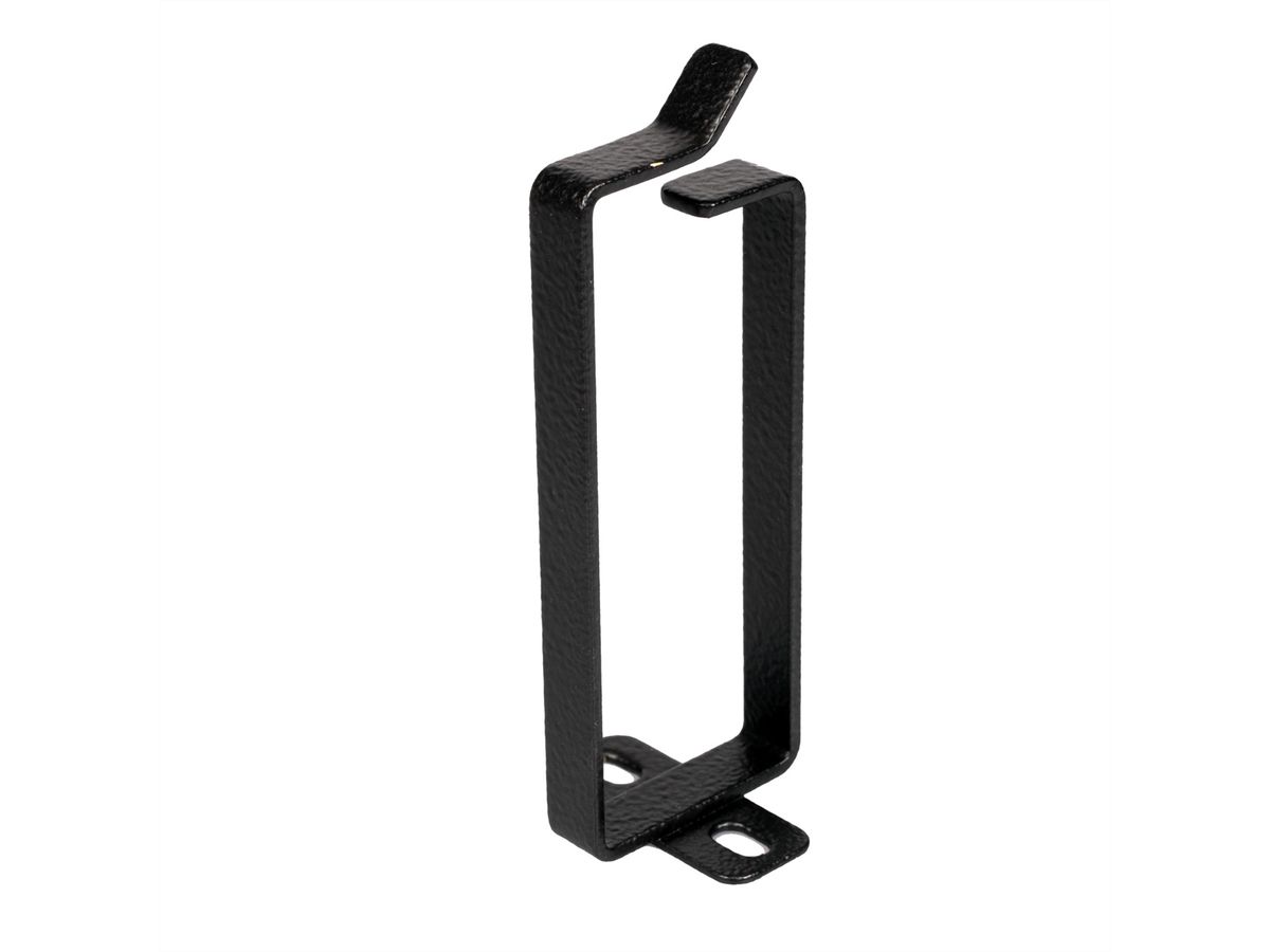 ROLINE Cable management bracket, 44x100mm black 10 pieces
