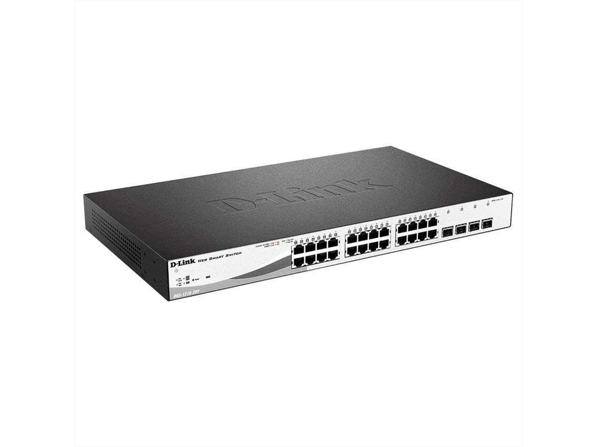 D-Link DGS-1210-28P 28-Poorts Layer2 PoE Gigabit Smart Beheerde Switch