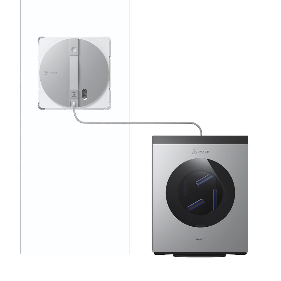 Ecovacs-raamreiniger W3 OMNI Winbot, wit