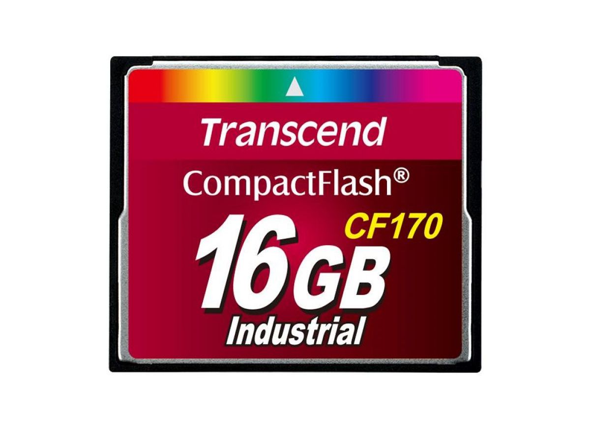 Transcend CF170 16GB CompactFlash MLC flashgeheugen