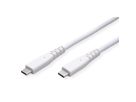VALUE kabel kompatibel USB3.2 Gen2, met PD (Power Delivery) 20V5A, Emark, C-C, M/M, wit, 3 m