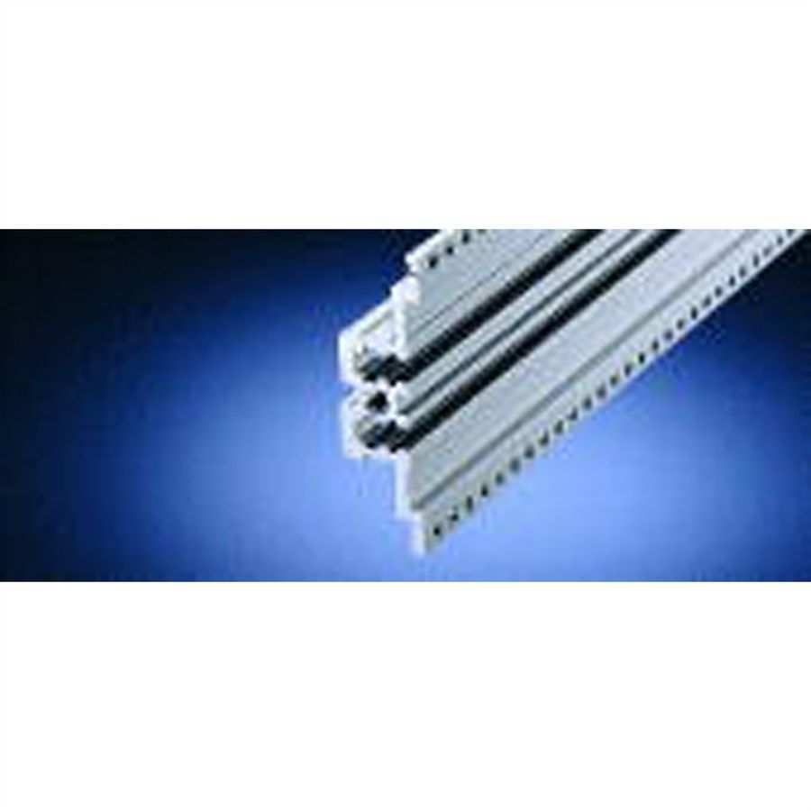 SCHROFF Horizontal Rail, Rear, Center, Type MZ, With Z-Rail, 1000 mm