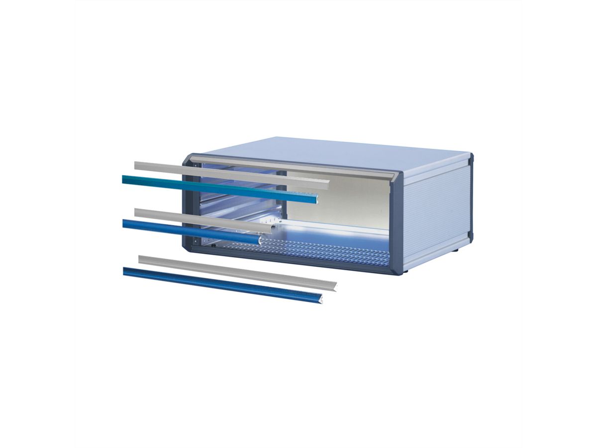 SCHROFF PropacPRO Case Design Elements, Form 1, RAL 5007, 63 HP