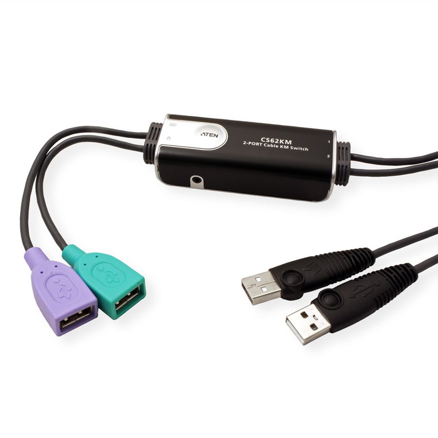 ATEN CS62KM 2-Poorts Boundless KM Switch