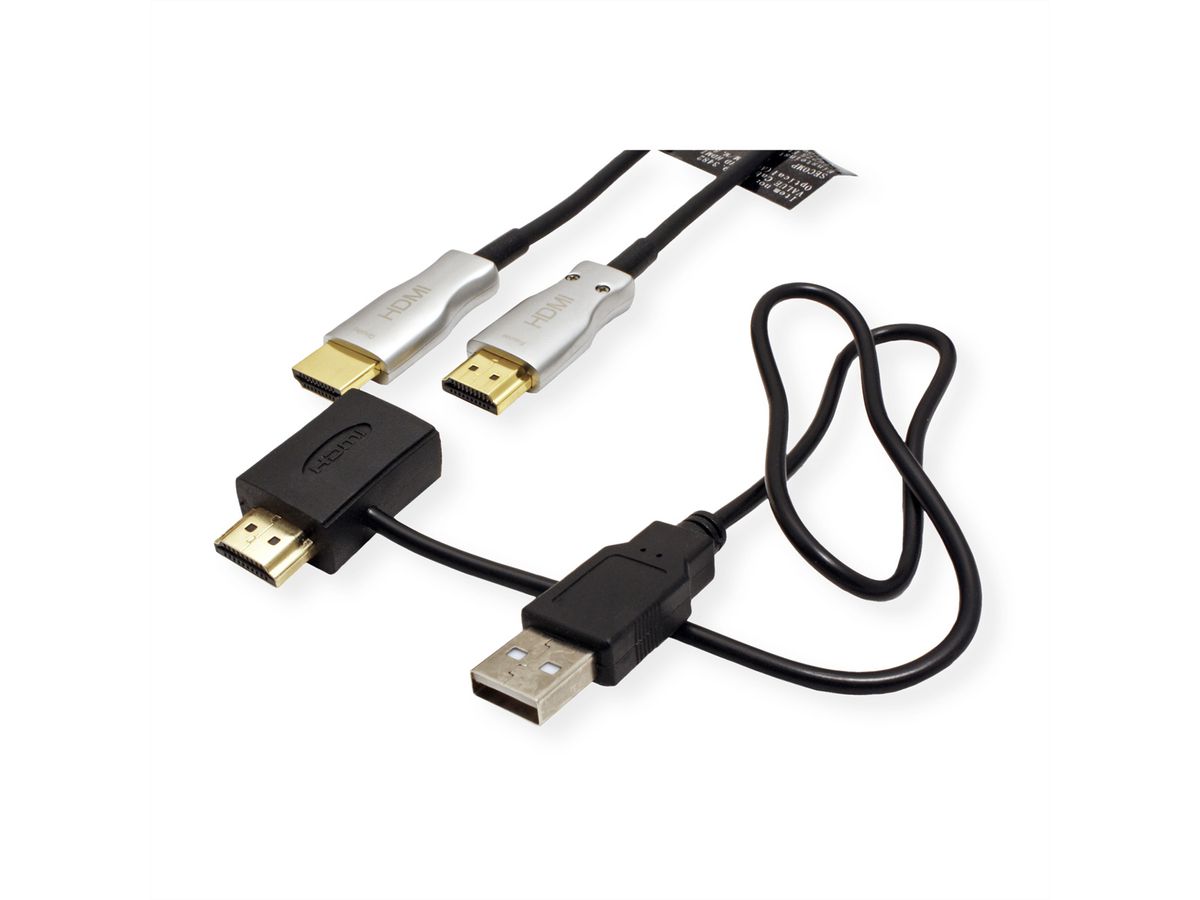 VALUE Cable UHD HDMI Active Optical (AOC), M/M, 50 m