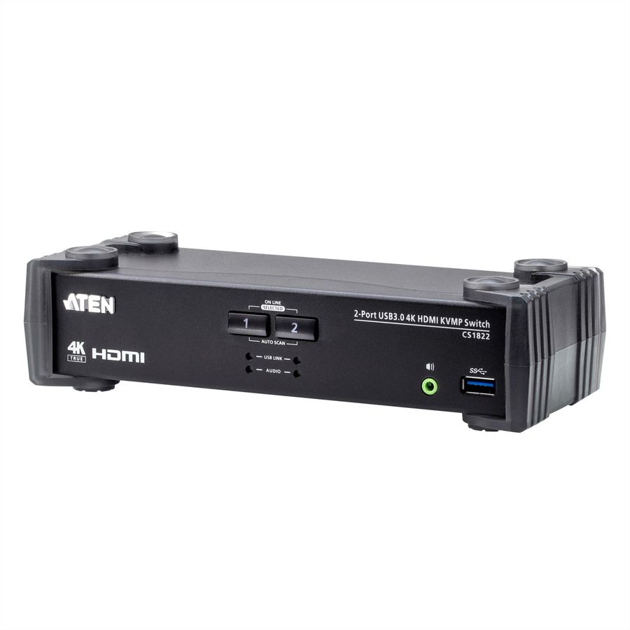ATEN CS1822 2-Poorts USB 3.0 HDMI KVM Switch