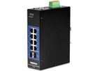 TRENDnet TI-G102i DIN-Rail Switch 10-poorts Industriële Gigabit L2