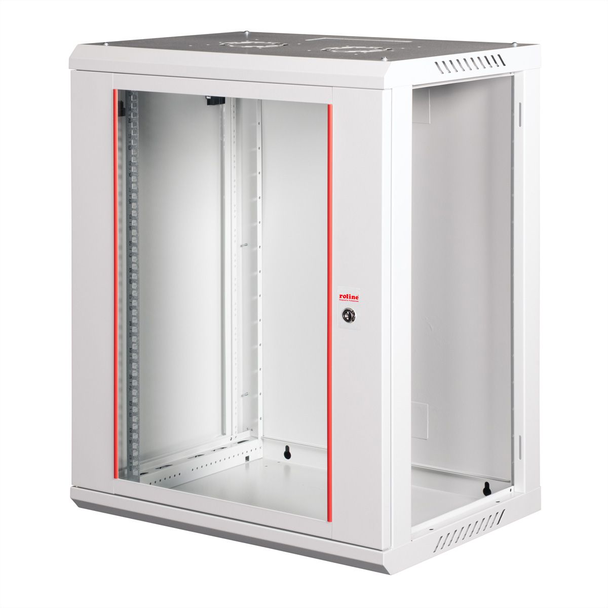 ROLINE 19" Wall Cabinet Basic Plus 18U, 600x450 BxT grey