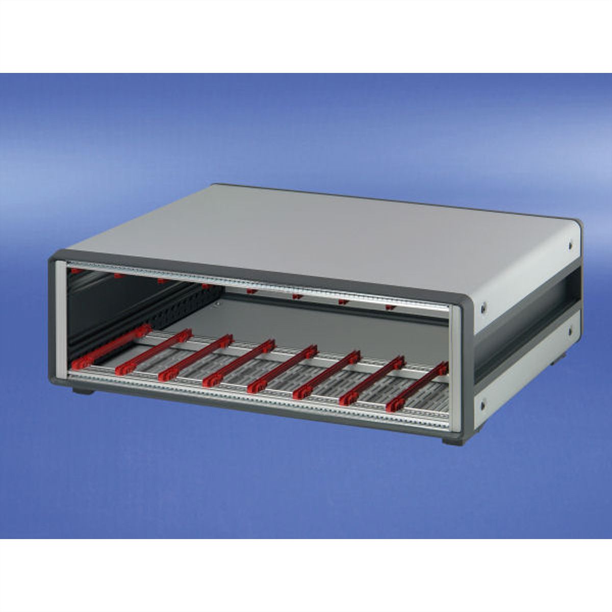 SCHROFF CompacPRO Complete Desktop Case, Unshielded, 3 U, 28 HP, 271 mm