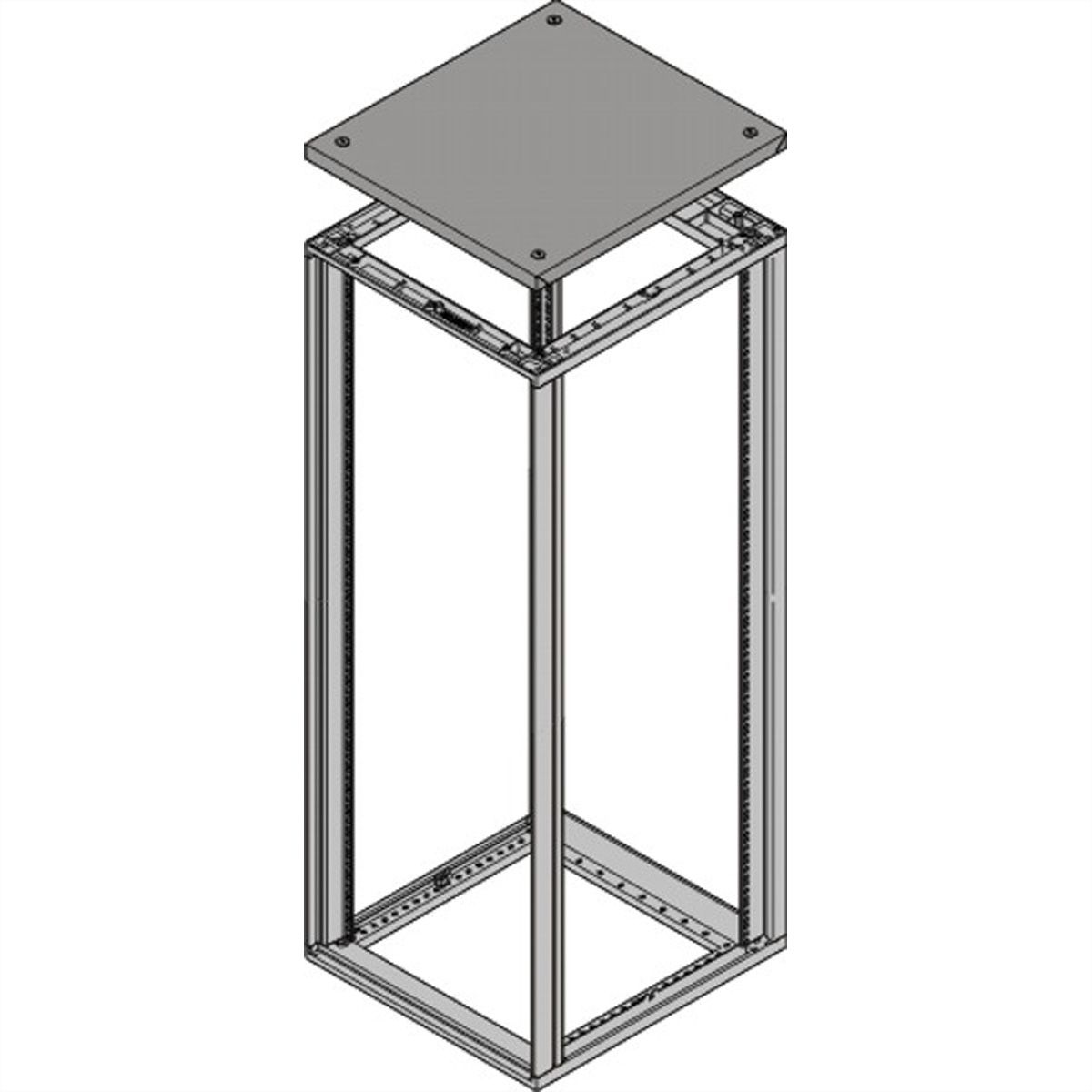 SCHROFF Novastar Verhoogde bovendeur, 553B 500D