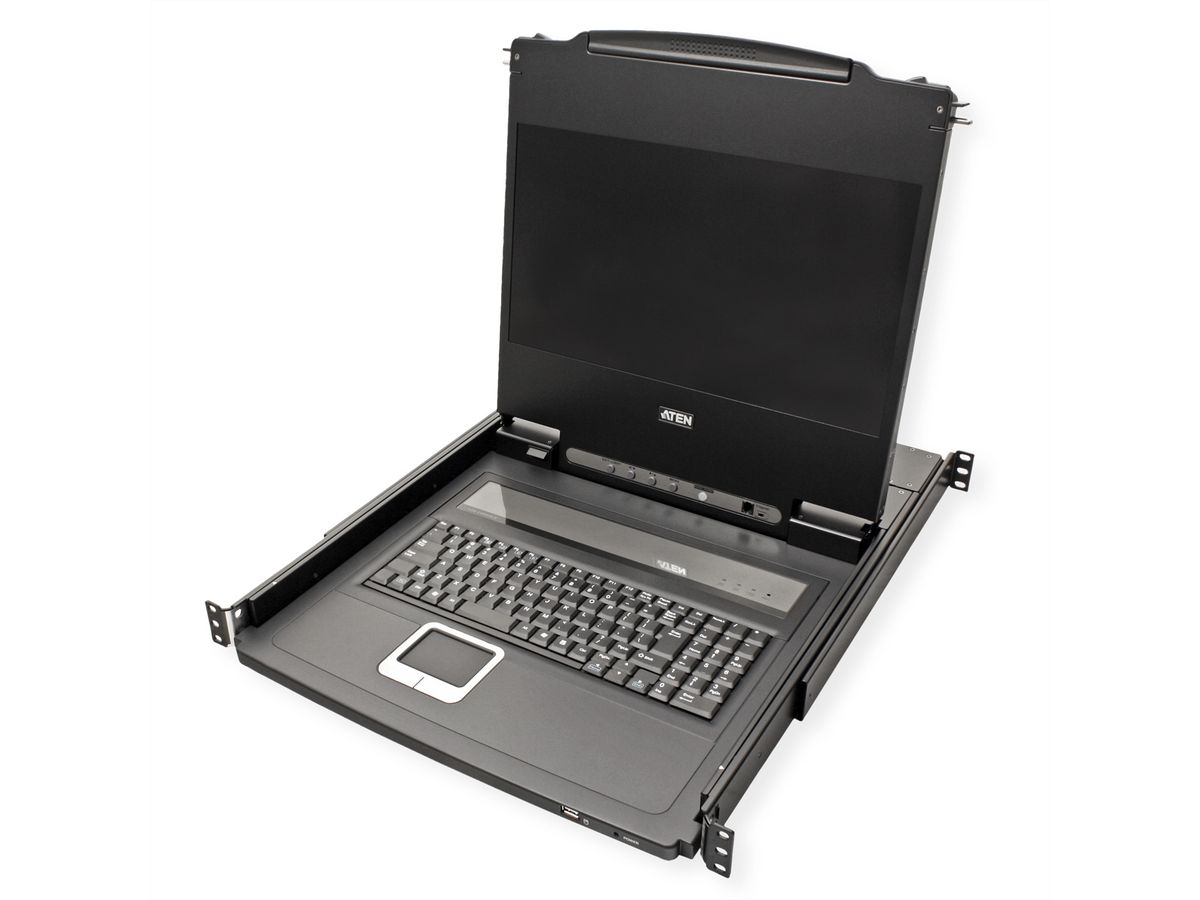 ATEN CL6700MW KVM-console, LCD, DVI, HDMI Full HD, DE-Layout