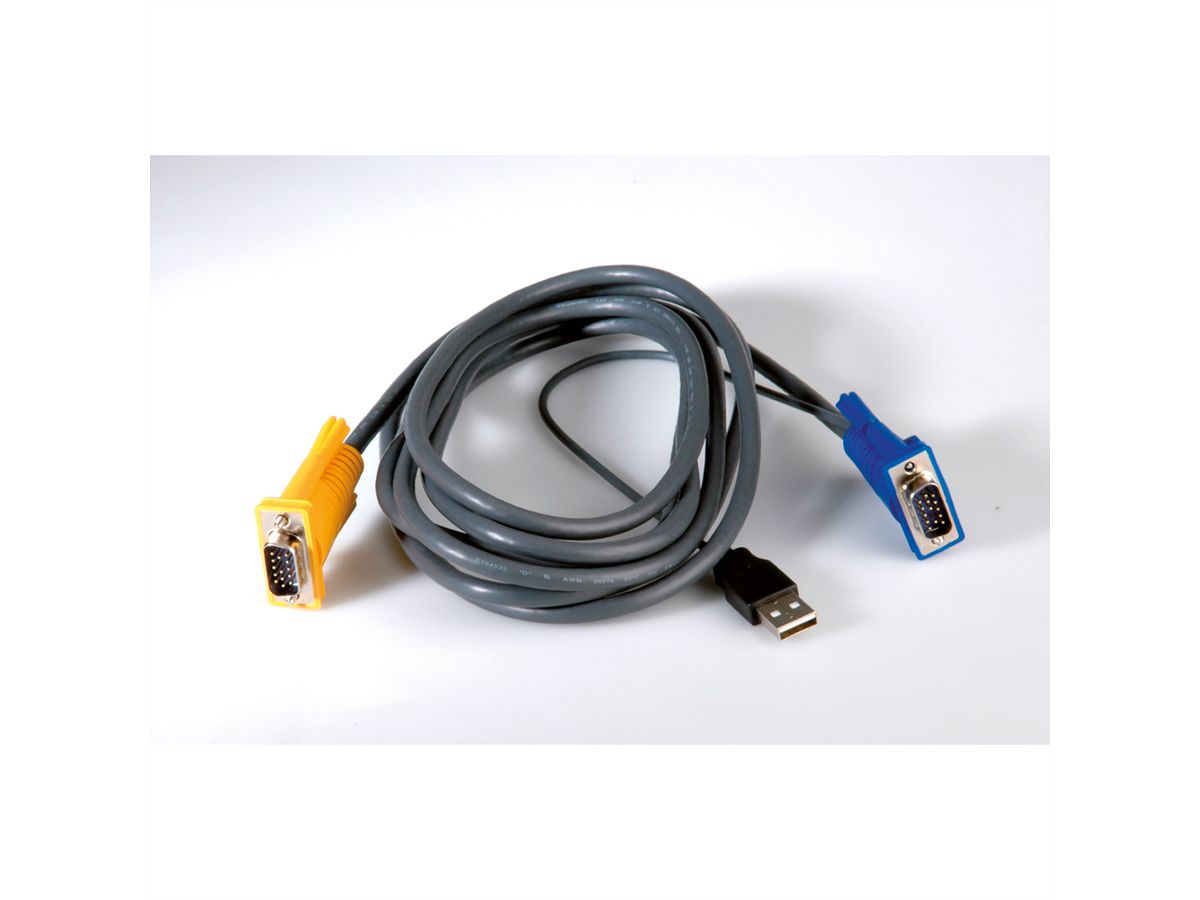 VALUE KVM Cable (USB) for 14.99.3222/.3223, 3 m