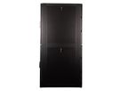 ROLINE colocation-kast 42HE 800x1000 mm, 2 compartimenten, zwart