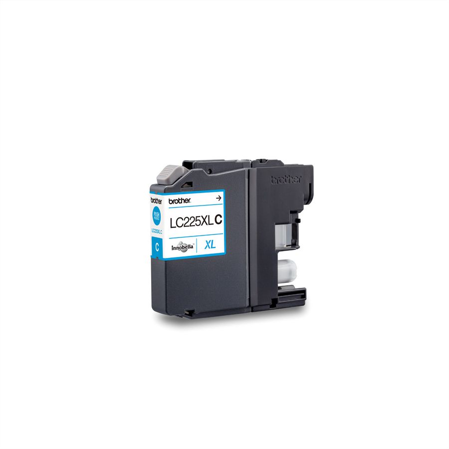 LC-225XLC, BROTHER Tintenpatrone, cyan für ca. 1.200 Seiten, Für z. B. BROTHER MFC-J4420DW, J4620DW, J4625DW, J5320DW, J5620DW, J5625DW, J5720DW