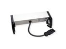 BACHMANN DESK2 ALU ZWART 2xUTE 1xUSBC 60W 0,2m GST18