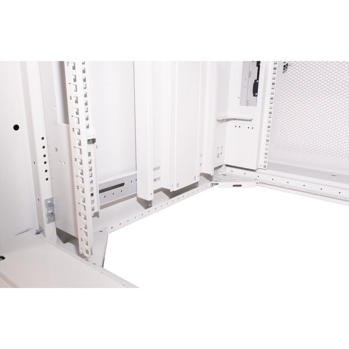 ROLINE colocation-kast 42HE 800x1000 mm, 3 compartimenten, grijs