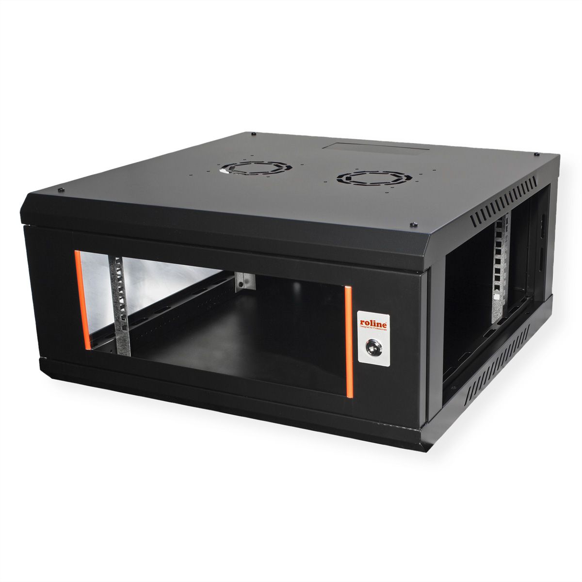 ROLINE 19" Wall Cabinet Basic Plus 4U, 600x600 BxT black