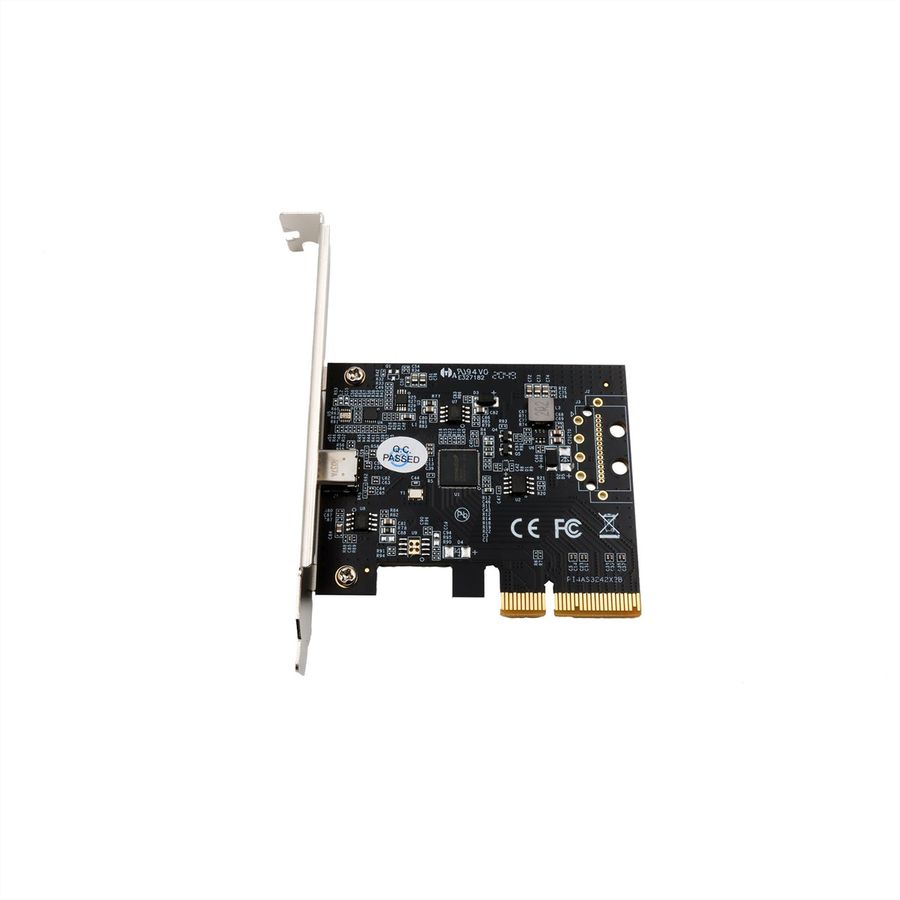 EXSYS EX-12011 1 Port USB 3.2 Gen2x2 PCIe Karte 1x USB-C 20Gbps Datenübertragung