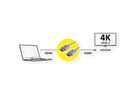 ROLINE HDMI Ultra HD Kabel met Ethernet, M/M, zwart, 2 m