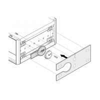 SCHROFF RatiopacPro montageset handgreep kantelen, 4 HE, 42 HE, 435 mm