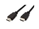 ROLINE GREEN HDMI High Speed kabel met Ethernet M-M, TPE, zwart, 3 m