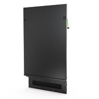 SCHROFF Novastar Rear Panel With Cable Ducting, RAL 7021, 20 U 553W