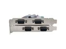 EXSYS EX-46014 4S seriële RS-232 PCIe-kaart