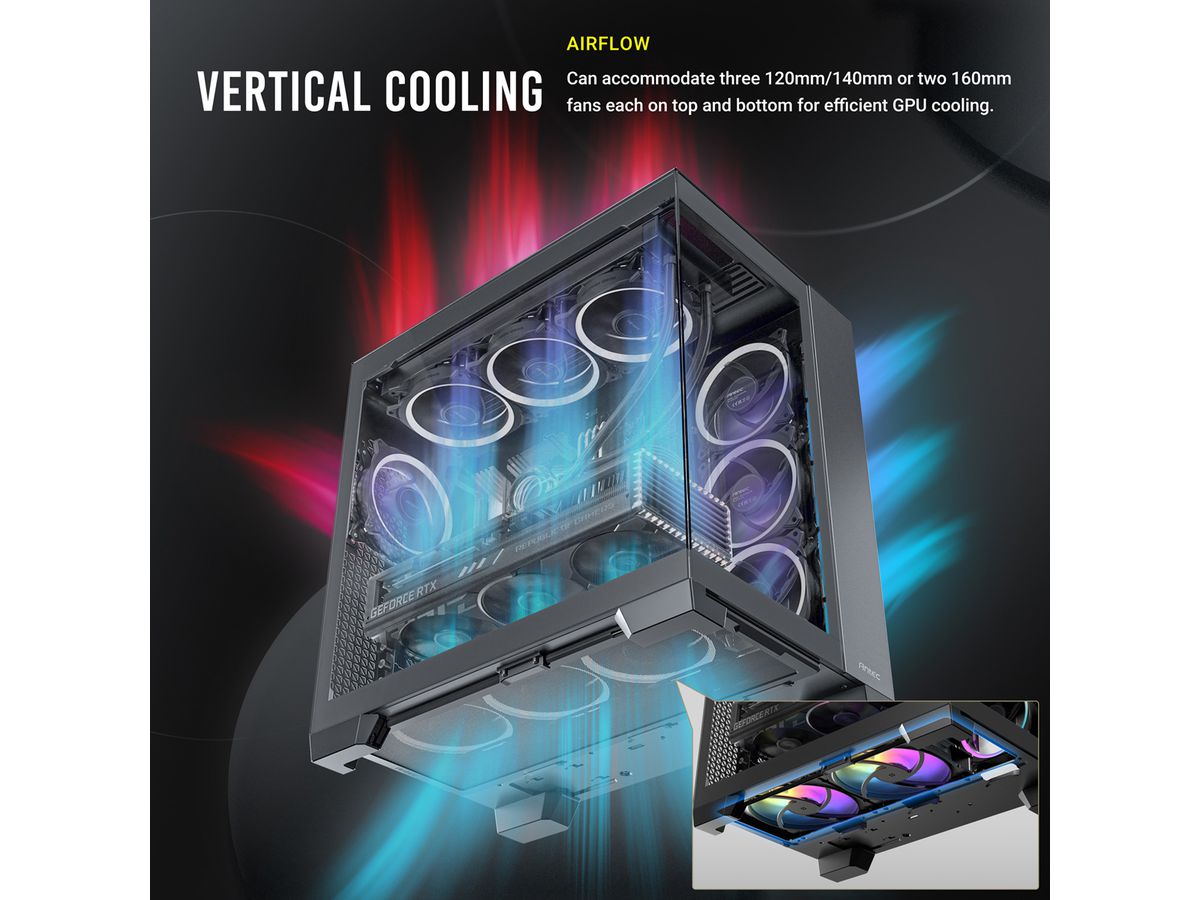 ANTEC Constellation C8 Black PC Case Full Tower ATX, black