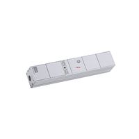 BACHMANN ALU 1U VM 1xSPD without LED, 1m H05VV-F 3G4.00mm CEE 32A
