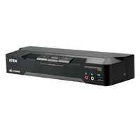 ATEN CM1942 2-poorts 4K DP Dual Display Mini Matrix Boundless KVM