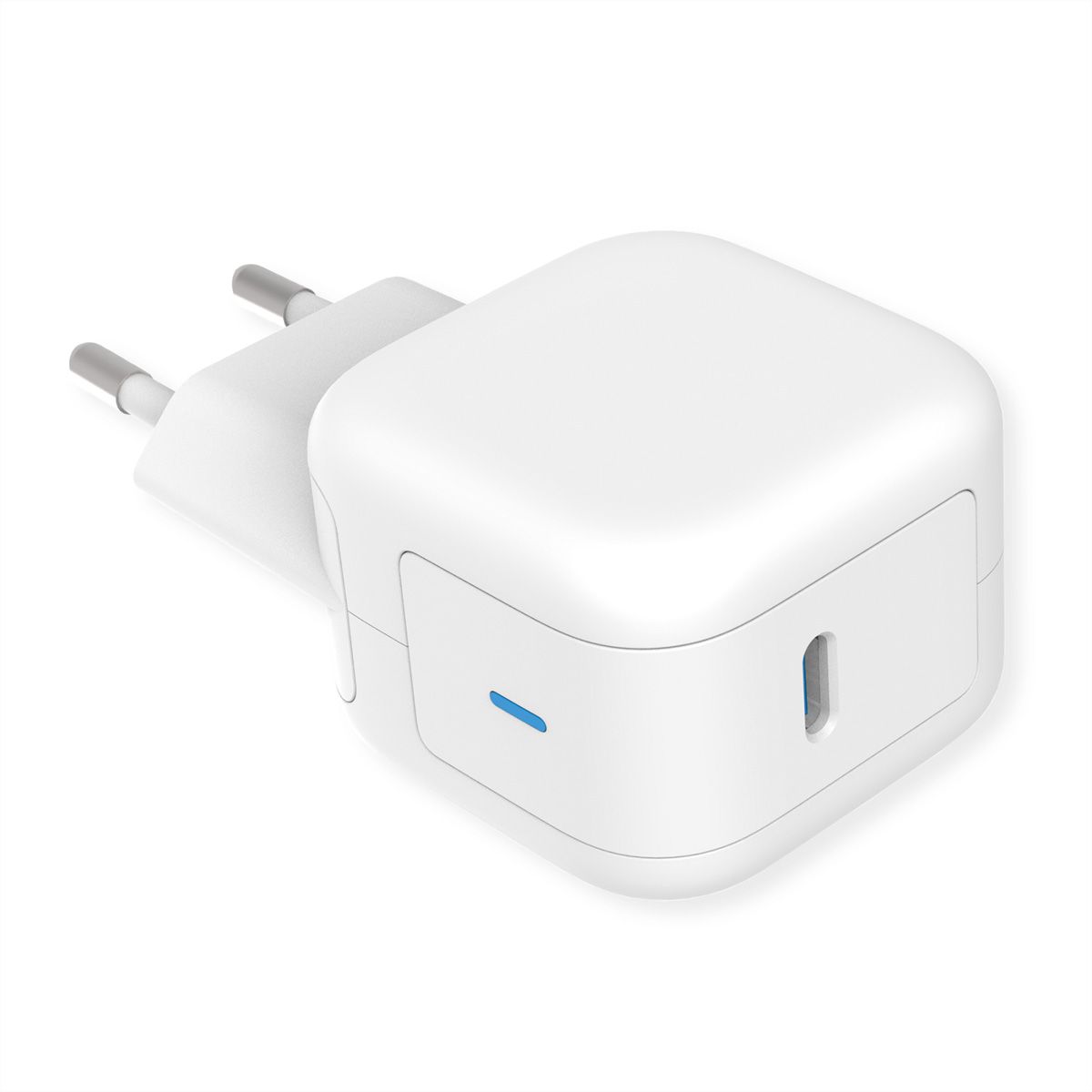ROLINE USB oplader met eurostekker, 1 poort, QC3.0, GaN, 20W
