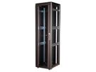 ROLINE 19-inch netwerkkast Pro 42 U, 600x600 BxD Glazen deur zwart