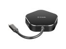 D-Link DUB-M420 USB-C 4-Port USB 3.0 Hub mit HDMI und USB-C Ladeanschluss