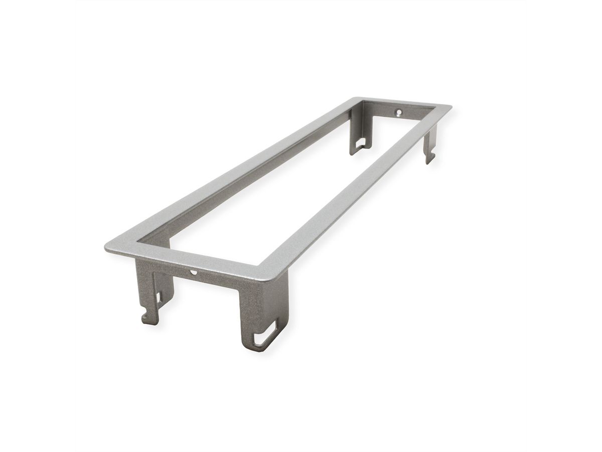 BACHMANN POWER FRAME inbouwframe medium 4-voudig, zilver