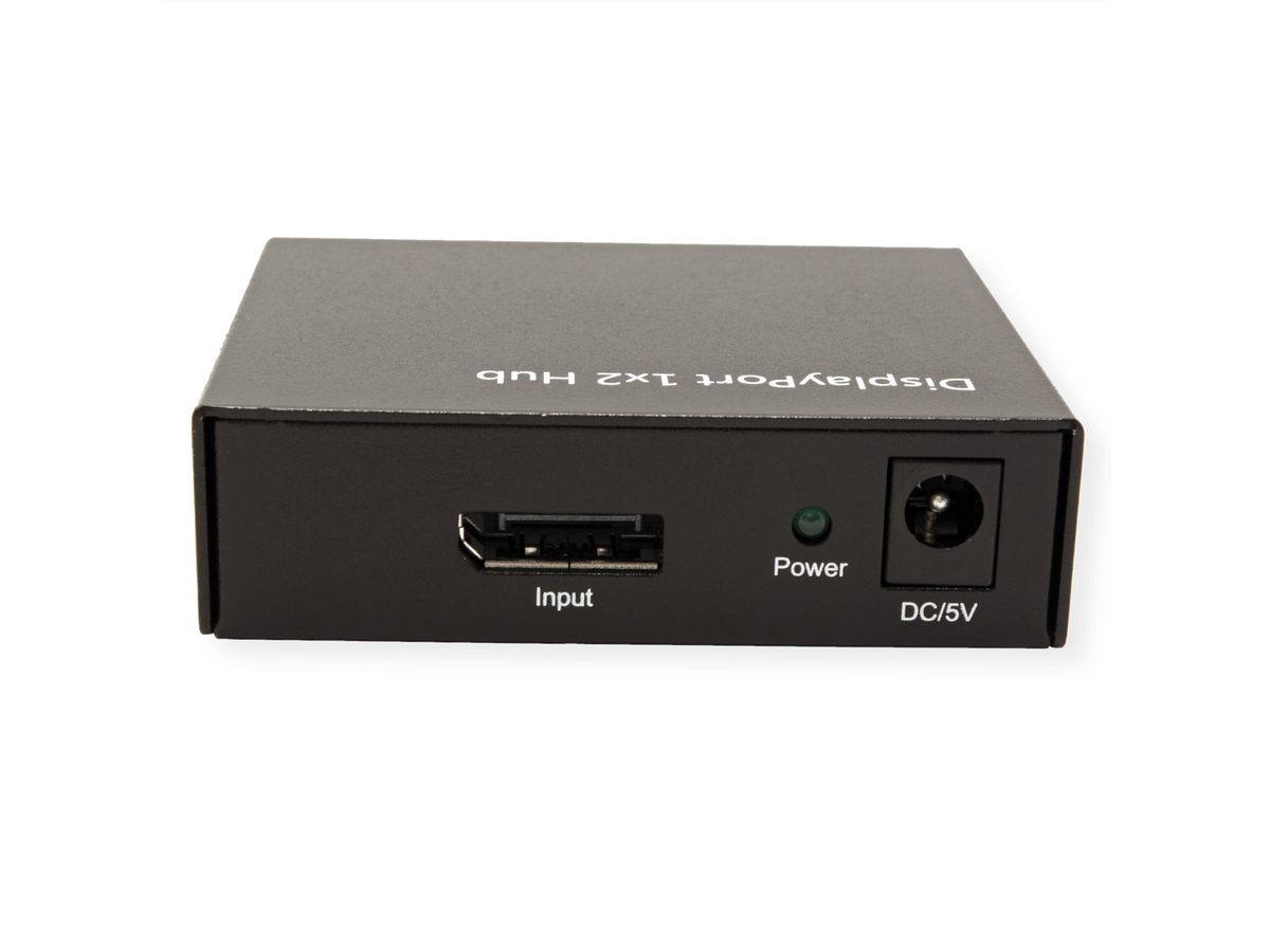 VALUE Display Port Splitter (Hub), 2 Ports