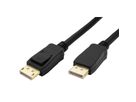 ROLINE GREEN DisplayPort Cable, v2.1, 16K@60Hz, 80Gbps, UHBR20, DP-DP, M/M, black, 2 m