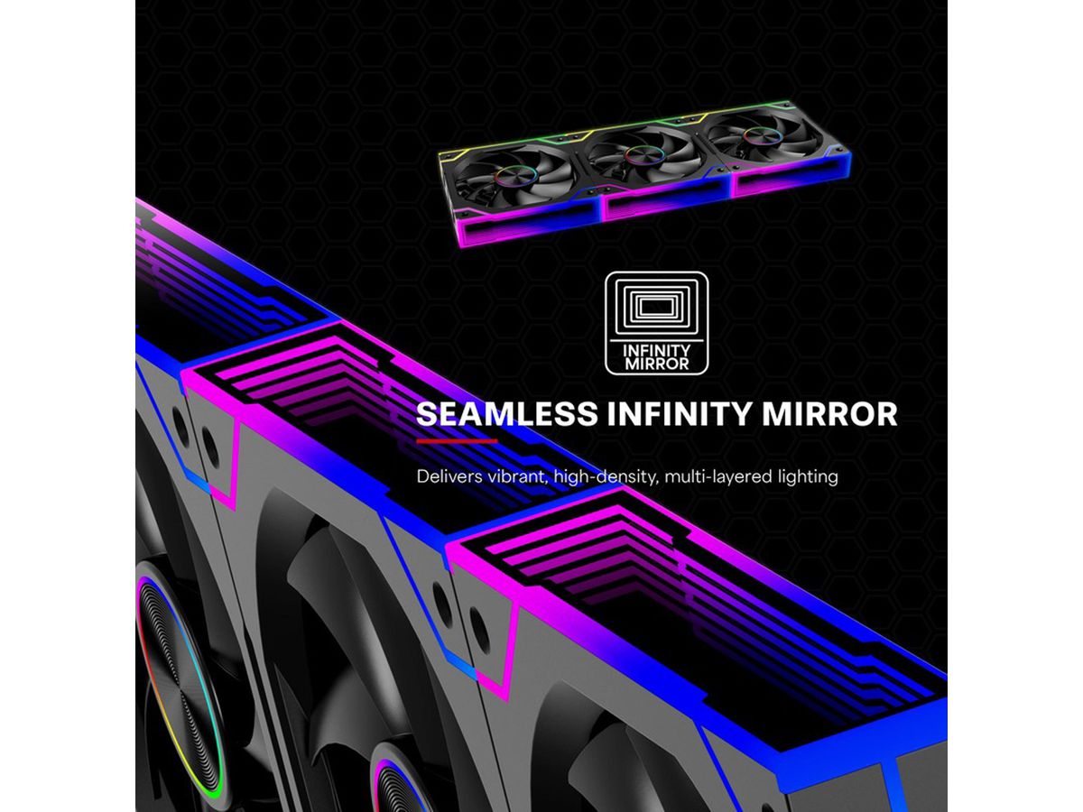 Xilence XPF120.ARGB 120mm PWM Case Fan, ARGB LED