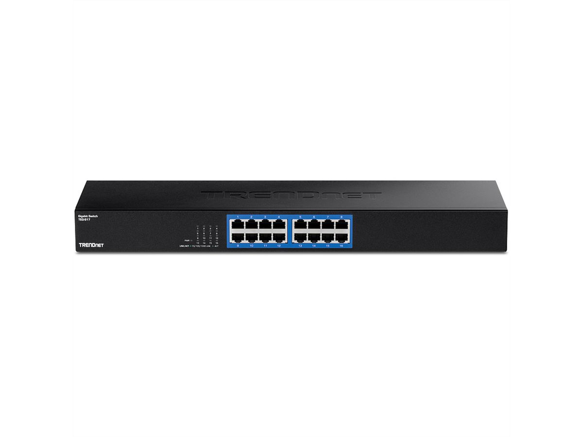 TRENDnet TEG-S17 , 16-Poorts Gigabit Switch