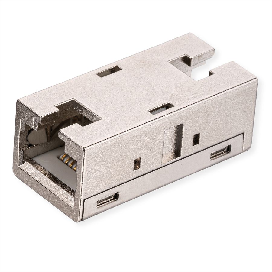 ROLINE RJ45 koppelstuk, afgeschermd, Cat.6A (Class EA), metalen behuizing