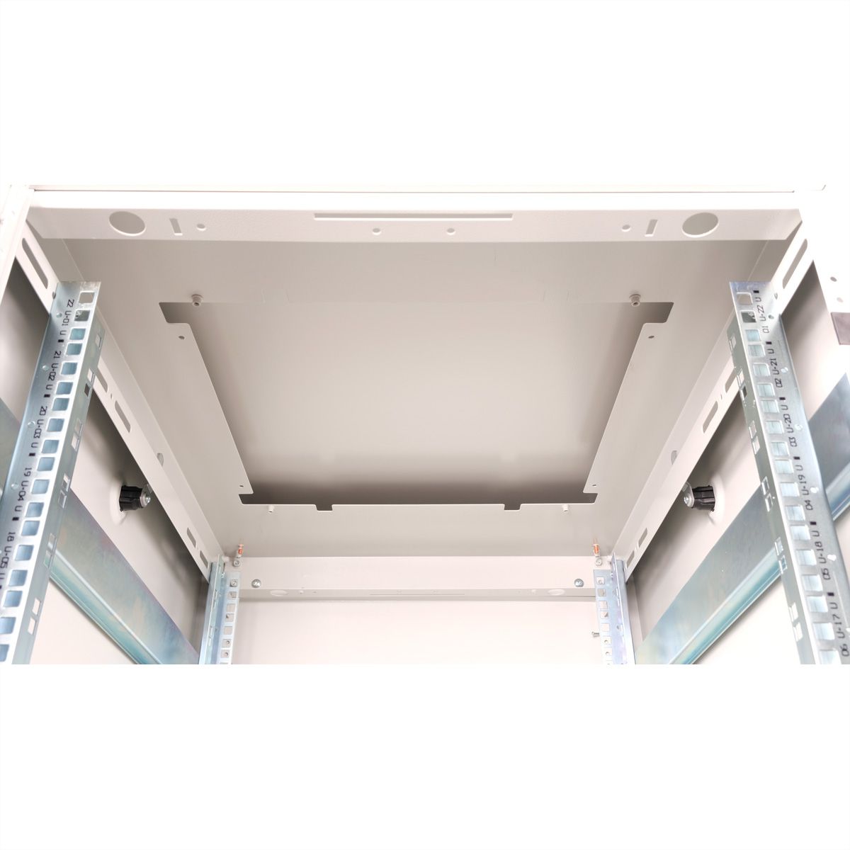 ROLINE 19-inch netwerkkast Pro 22 U, 600x800 BxD Glazen deur grijs