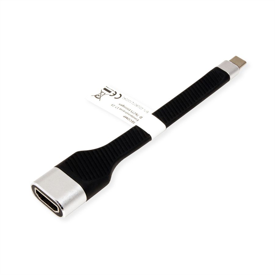 ROLINE Display Adapter USB Type C - HDMI, M/F, 0,13 m