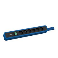 BACHMANN PRIMO 2 6xUTE 1xswitch with loop 2.0m CEE7/7 RAL5010