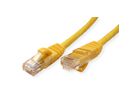 VALUE UTP Cat.6 (Class E) patchkabel, LS0H, geel, 0,5 m