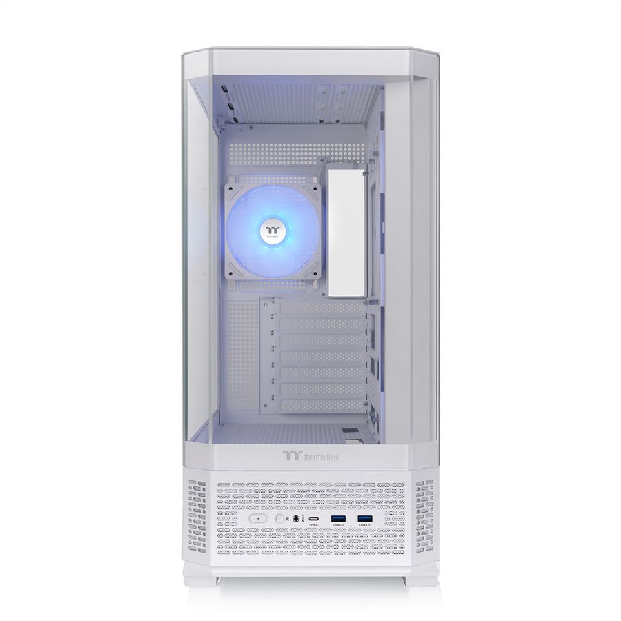 Thermaltake TR300 TG ARGB Snow White Mid Tower Case