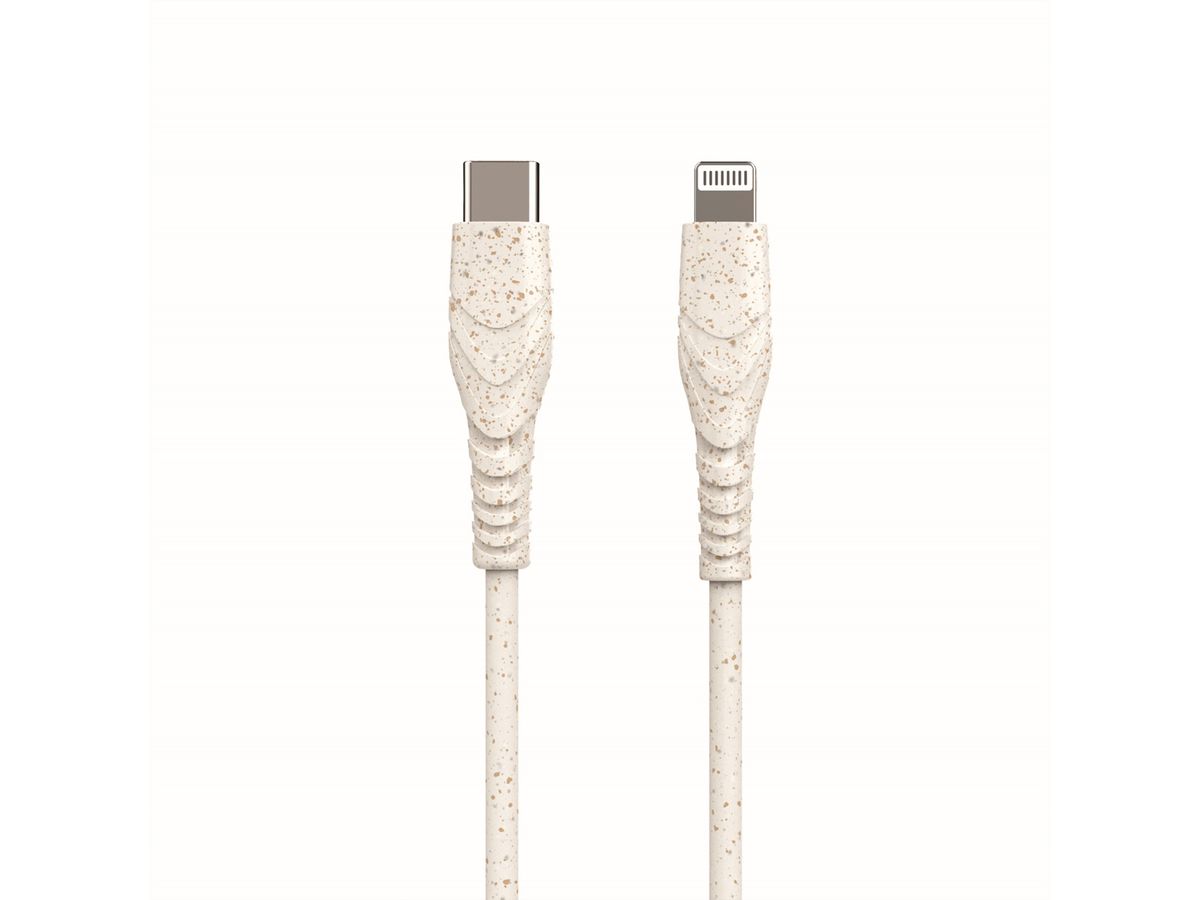 BIOnd BIO-12-TIP USB-C naar Lightning 3A kabel, 1,2 m