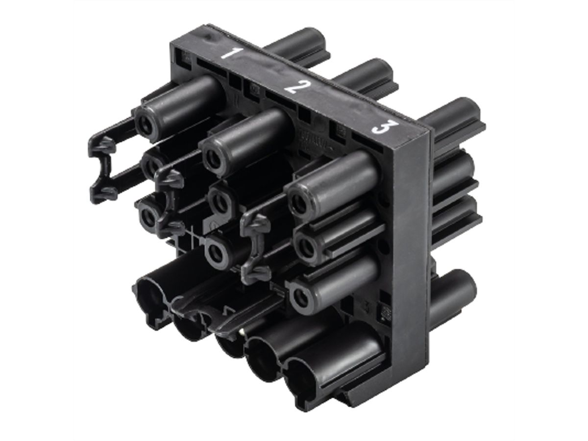 BACHMANN Wieland distribution block GST18, GST18 1xIn 6xOut